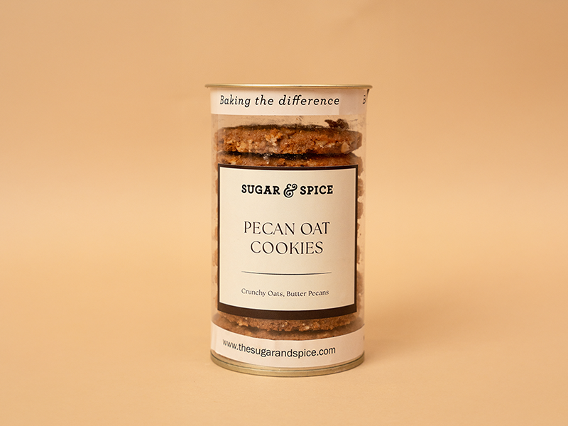 Pecan Oat Cookies 🟡