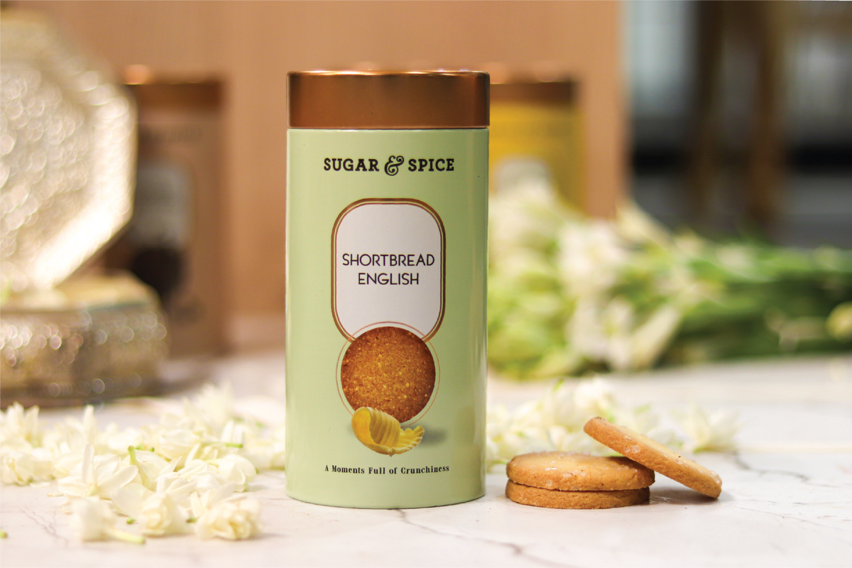English Shortbread Cookies (TIN) 🟢 – Sugar & Spice