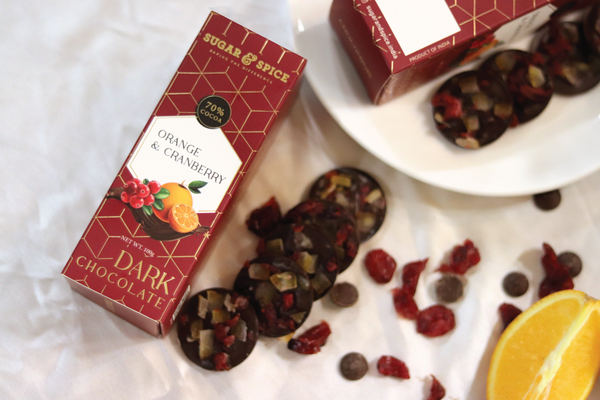 Orange & Cranberry Choco Minis 🟢