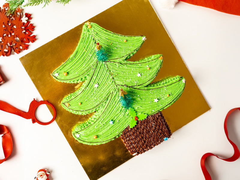 Christmas Tree Cake 🟢
