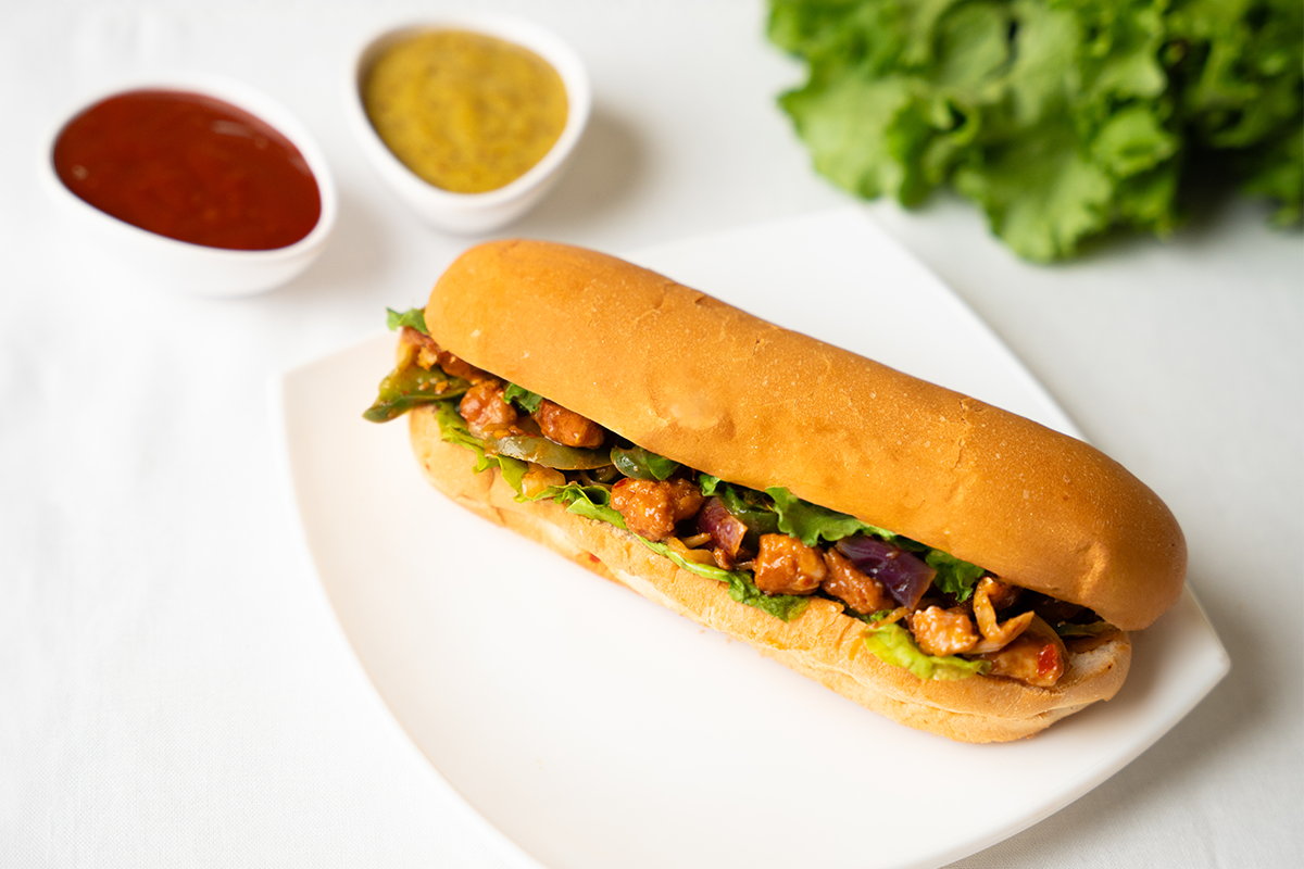 Spicy Paneer Sandwich 🟢