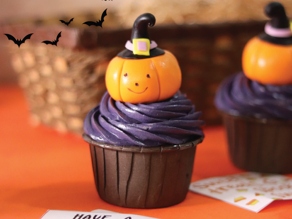 Halloween Chocolate Cupcake 🟢