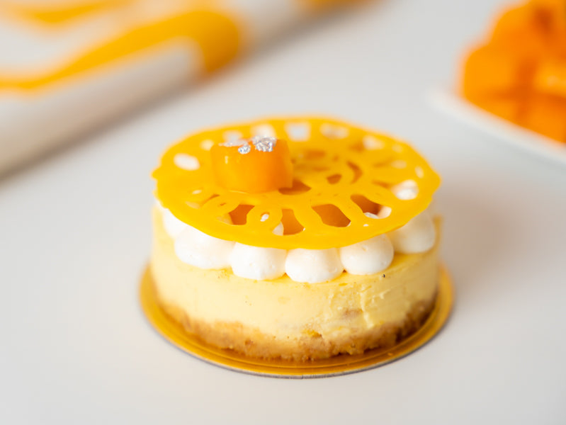 Mango Bliss Baked Cheesecake 🟡