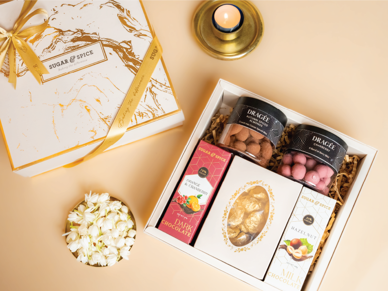 Marble Magnolia Assortment Gift Hamper 🟢