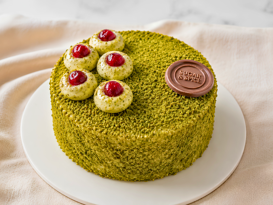 Pistachio Raspberry 🟡