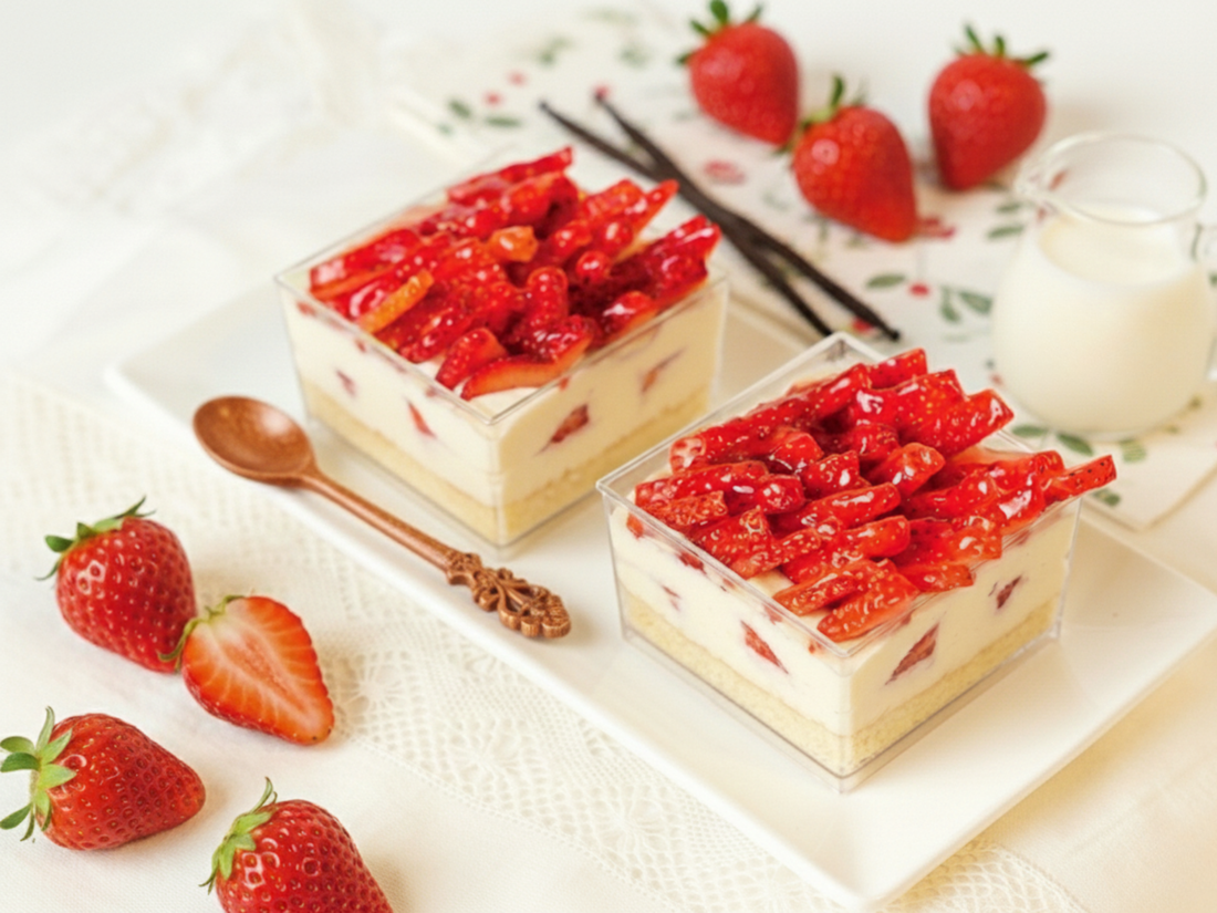 Strawberry and Vanilla Tres Leches 🟢