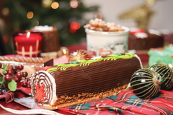 Yule Log Cake